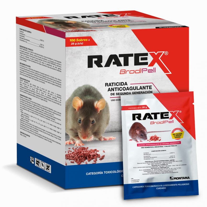 Ratex® Brodipell venta programa de bioseguridad raticidas