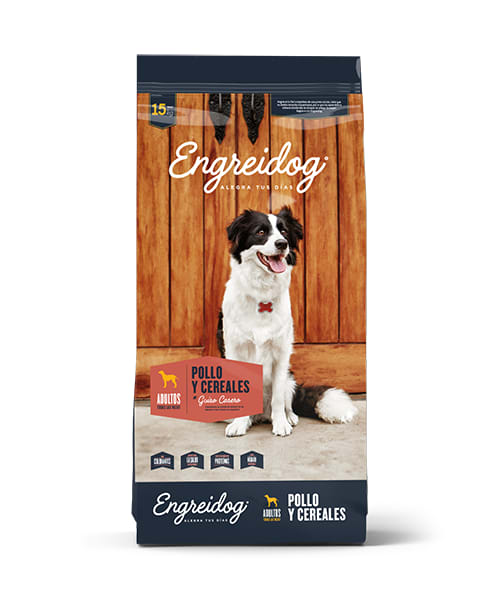 Engreidog – Adultos – Pollo y Cereales venta animales de compañía alimentos y snacks