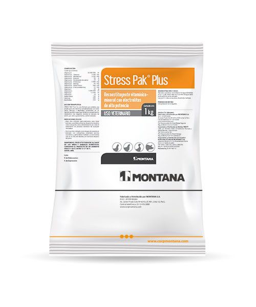 Stress Pak® Plus venta porcicultura reconstituyentes vitamínicos